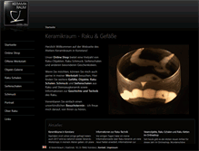 Tablet Screenshot of keramikraum.de